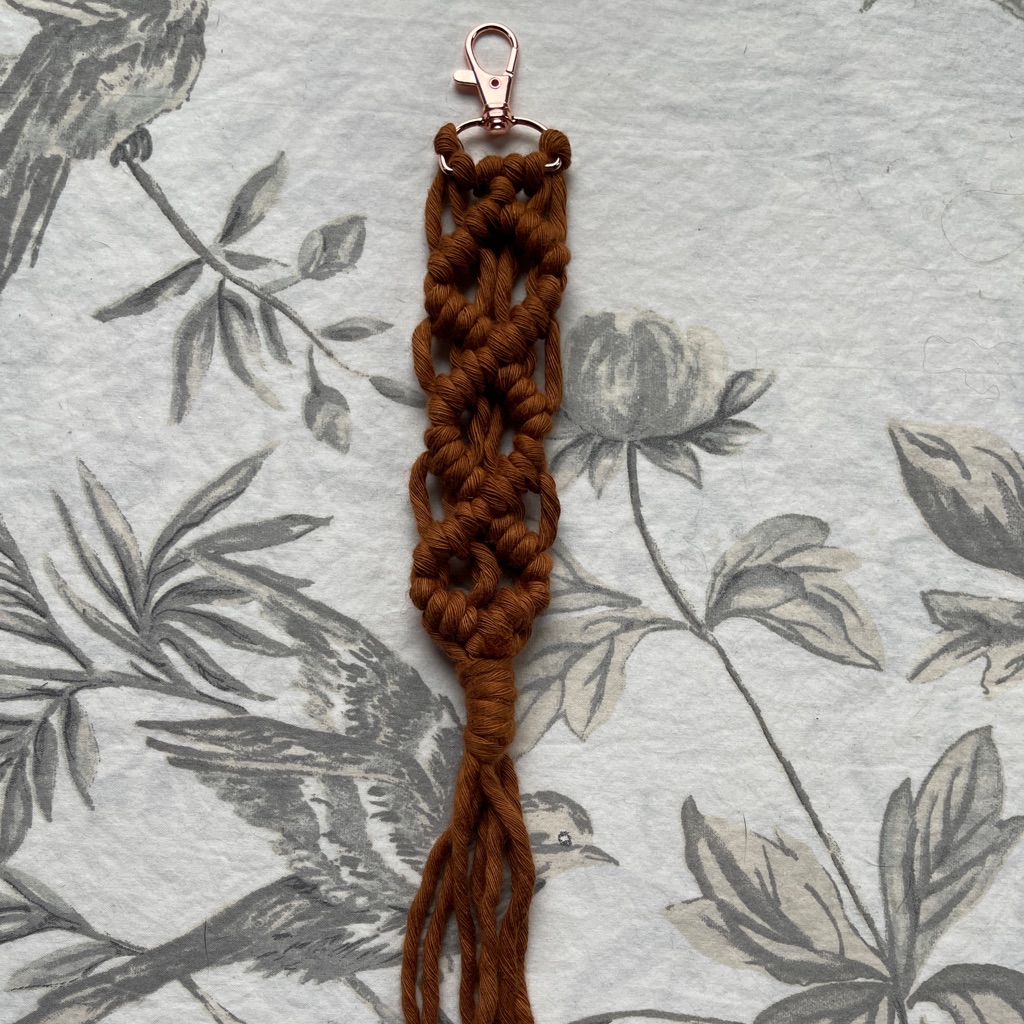 Macram Keychain